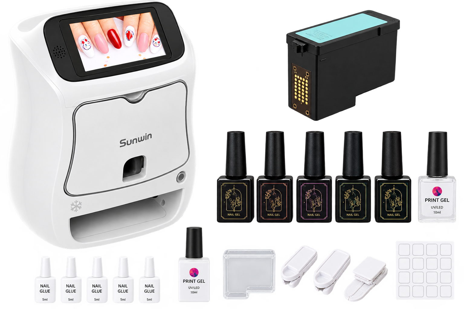 Sunwinplus nail printer ink cartridge